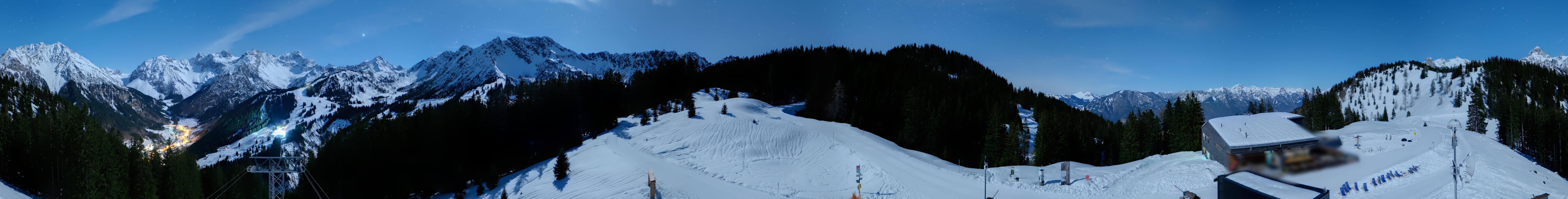 Archived image Webcam Panoramic view valley "Brandnertal", Vorarlberg