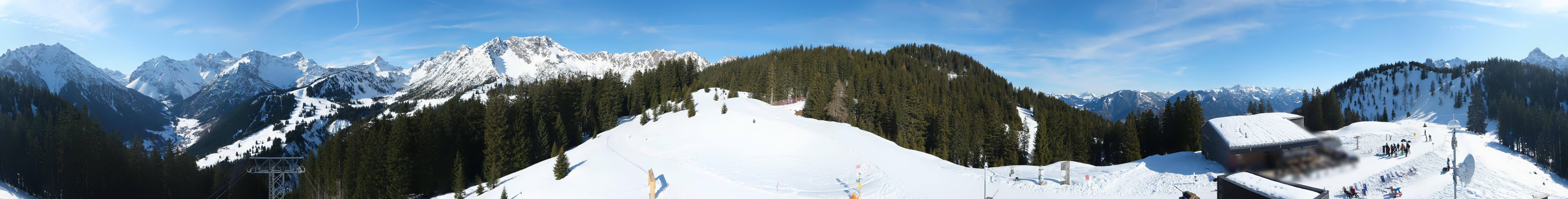 Archived image Webcam Panoramic view valley "Brandnertal", Vorarlberg