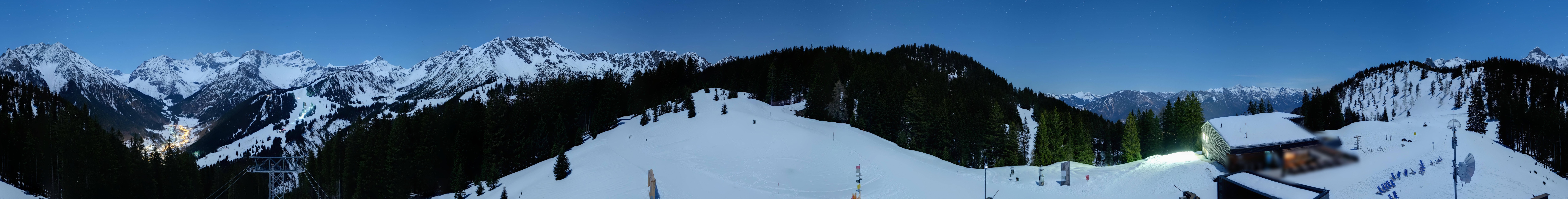 Archived image Webcam Panoramic view valley "Brandnertal", Vorarlberg