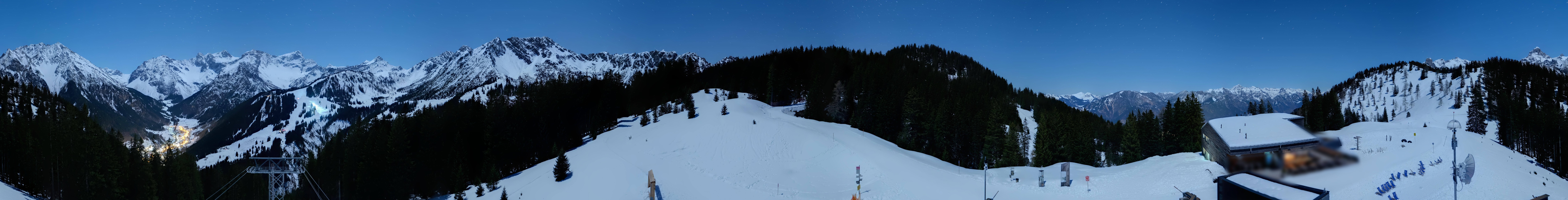 Archived image Webcam Panoramic view valley "Brandnertal", Vorarlberg