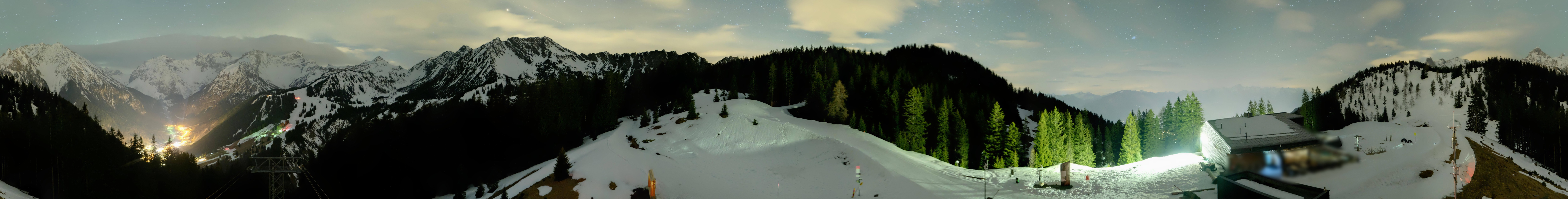 Archiv Foto Webcam Panoramablick Brandnertal, Vorarlberg