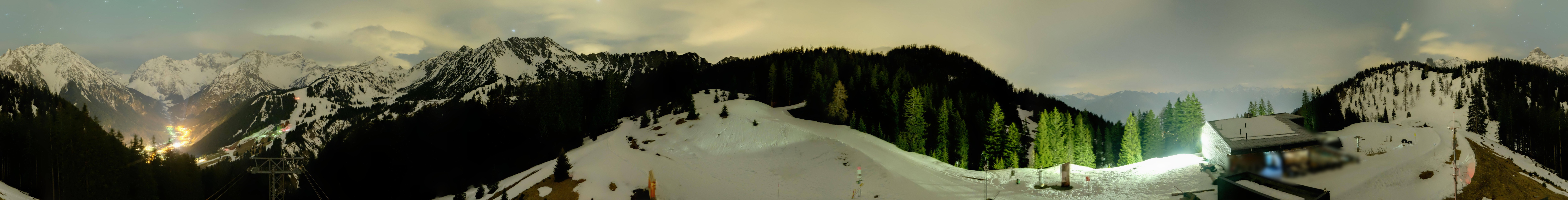 Archiv Foto Webcam Panoramablick Brandnertal, Vorarlberg