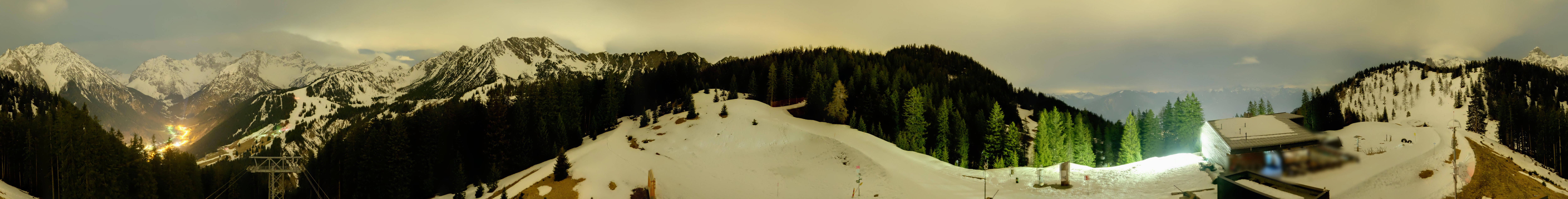 Archiv Foto Webcam Panoramablick Brandnertal, Vorarlberg
