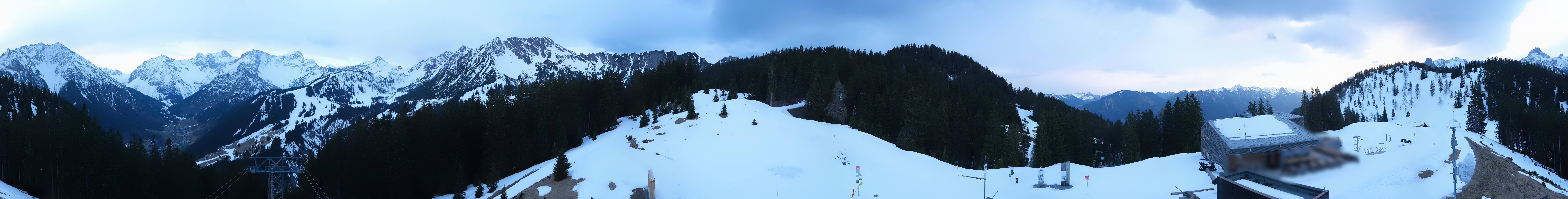 Archiv Foto Webcam Panoramablick Brandnertal, Vorarlberg
