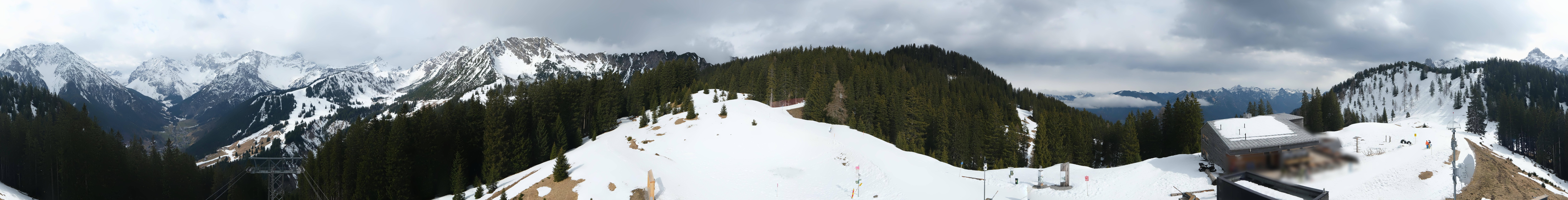 Archiv Foto Webcam Panoramablick Brandnertal, Vorarlberg