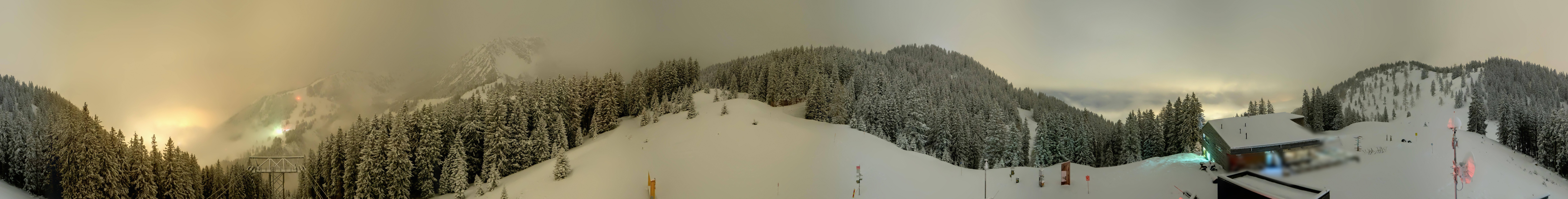 Archiv Foto Webcam Panoramablick Brandnertal, Vorarlberg