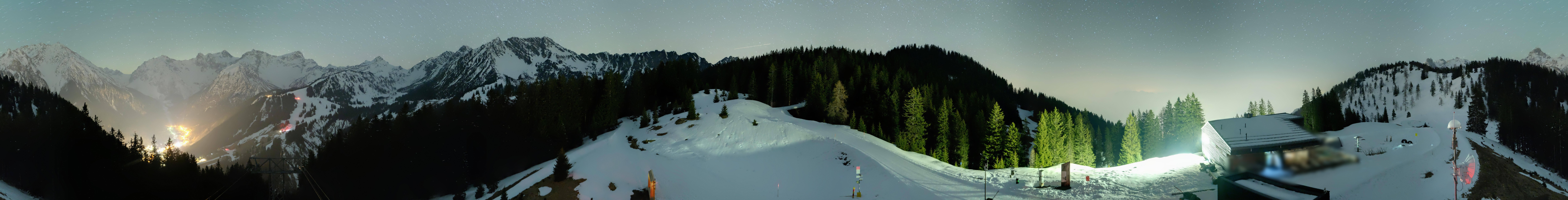 Archiv Foto Webcam Panoramablick Brandnertal, Vorarlberg
