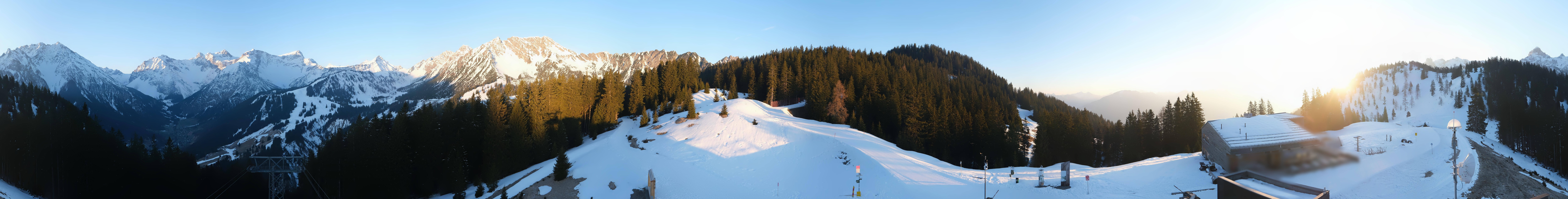 Archiv Foto Webcam Panoramablick Brandnertal, Vorarlberg