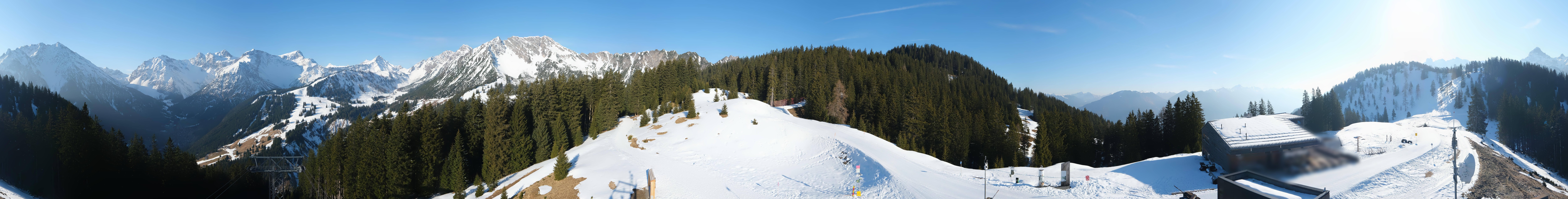 Archiv Foto Webcam Panoramablick Brandnertal, Vorarlberg