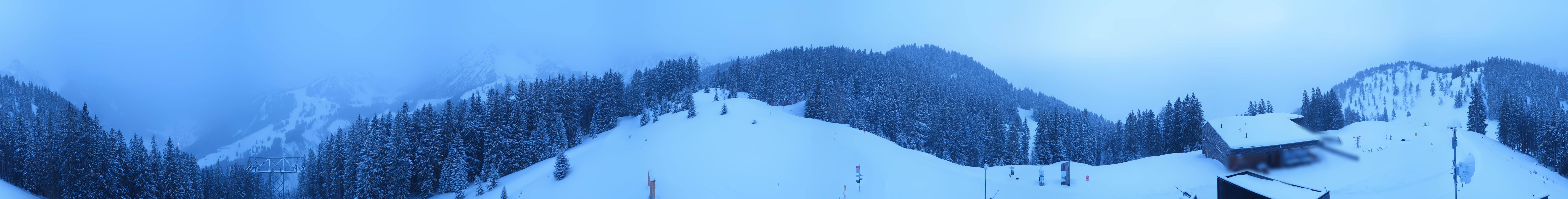 Archiv Foto Webcam Panoramablick Brandnertal, Vorarlberg