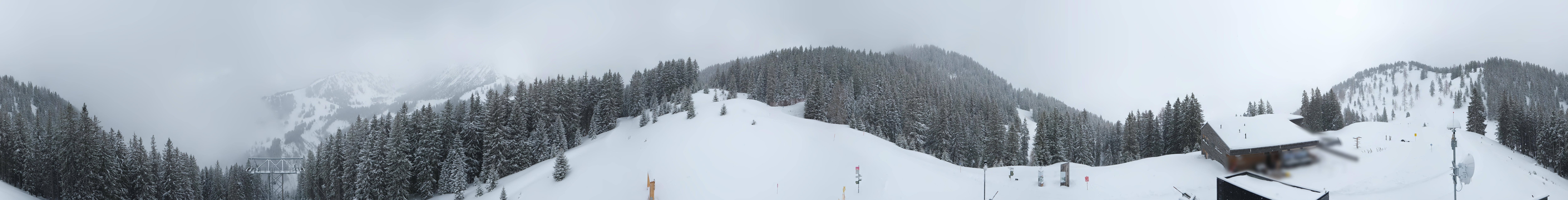 Archiv Foto Webcam Panoramablick Brandnertal, Vorarlberg