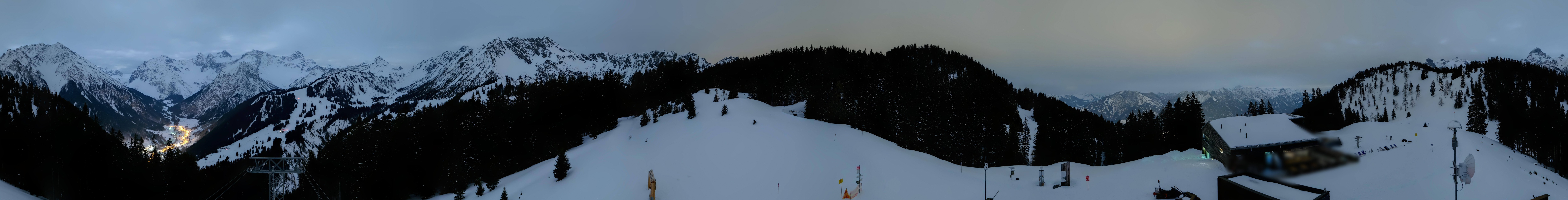 Archiv Foto Webcam Panoramablick Brandnertal, Vorarlberg