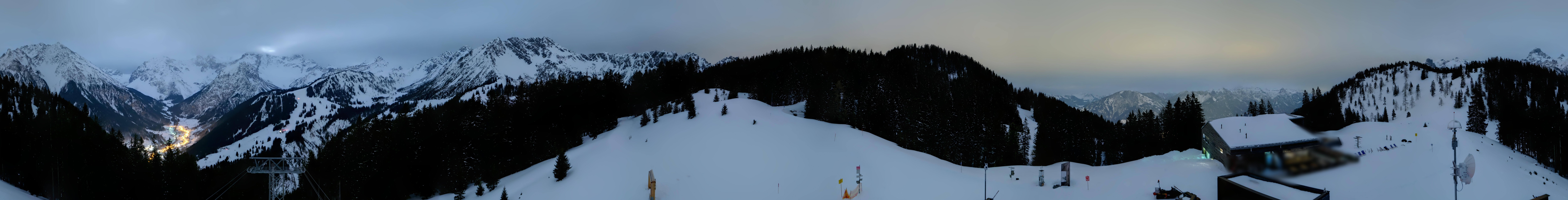 Archiv Foto Webcam Panoramablick Brandnertal, Vorarlberg