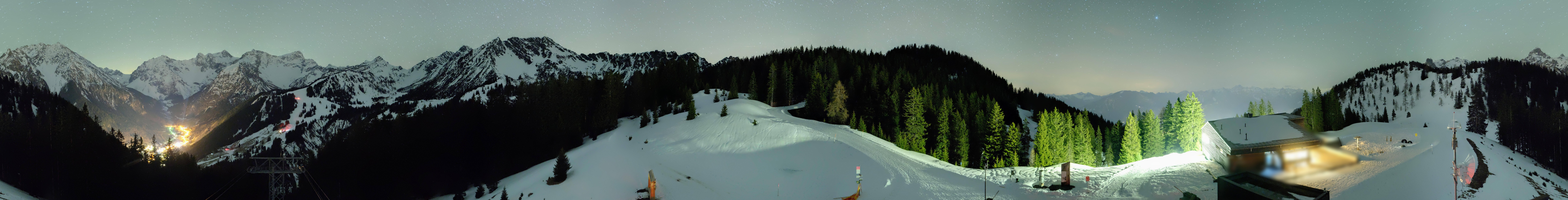 Archived image Webcam Panoramic view valley "Brandnertal", Vorarlberg