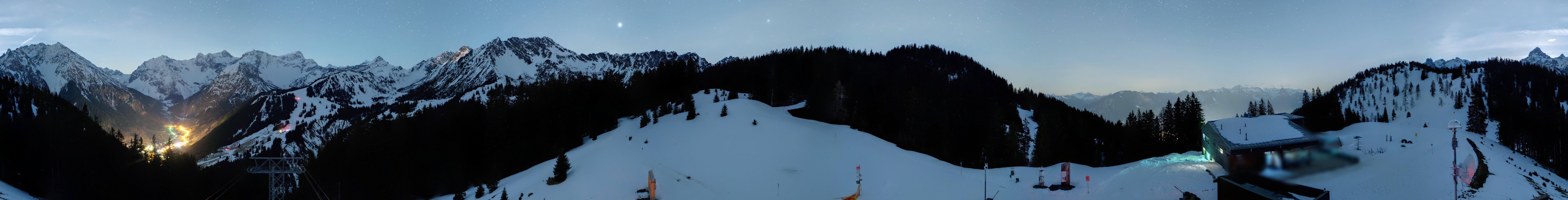 Archived image Webcam Panoramic view valley "Brandnertal", Vorarlberg