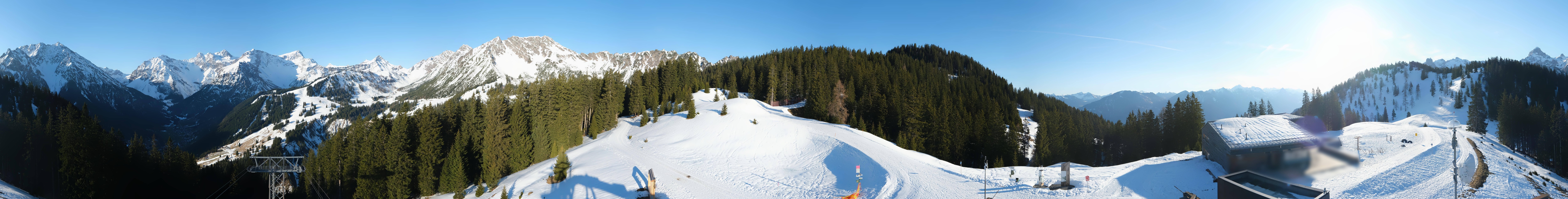 Archived image Webcam Panoramic view valley "Brandnertal", Vorarlberg