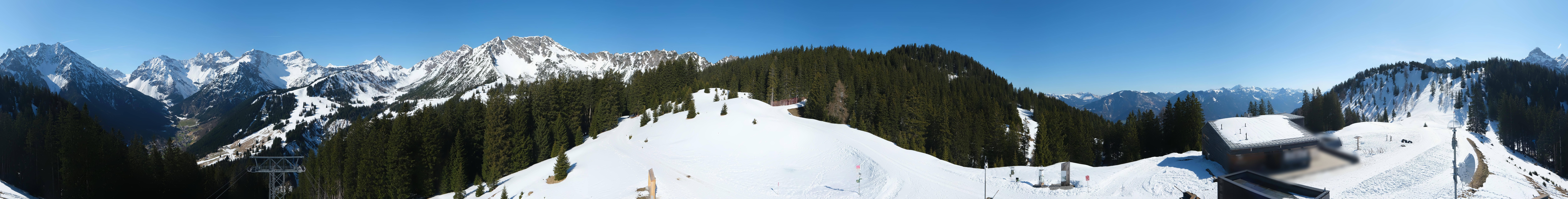 Archived image Webcam Panoramic view valley "Brandnertal", Vorarlberg