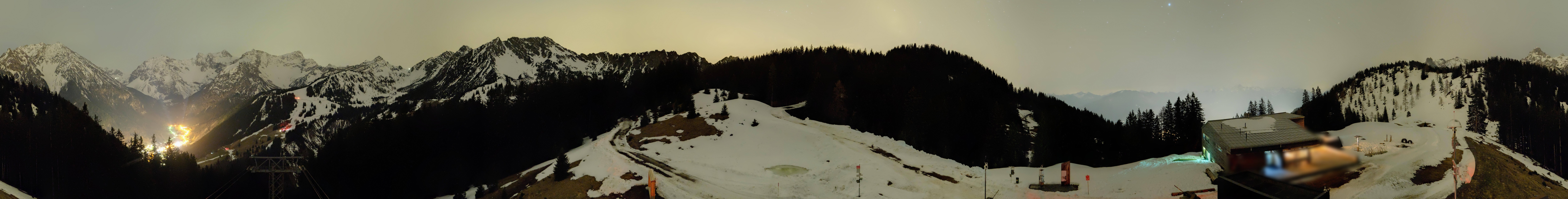 Archived image Webcam Panoramic view valley "Brandnertal", Vorarlberg