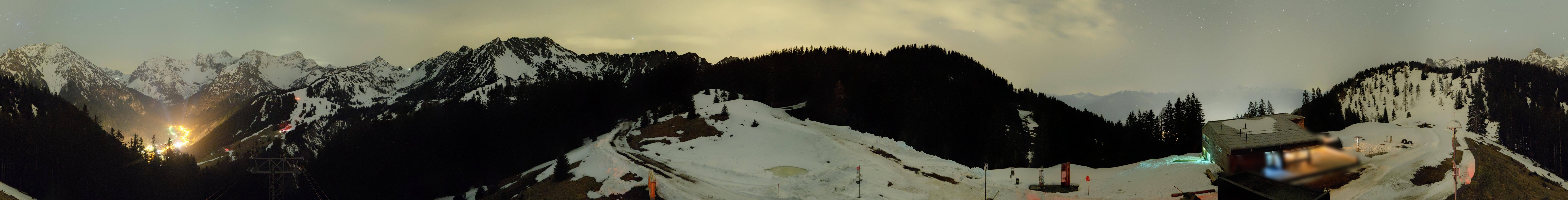 Archived image Webcam Panoramic view valley "Brandnertal", Vorarlberg