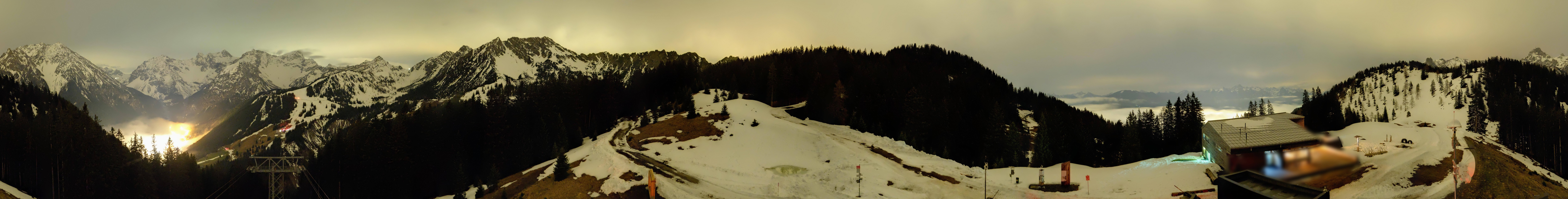Archiv Foto Webcam Panoramablick Brandnertal, Vorarlberg
