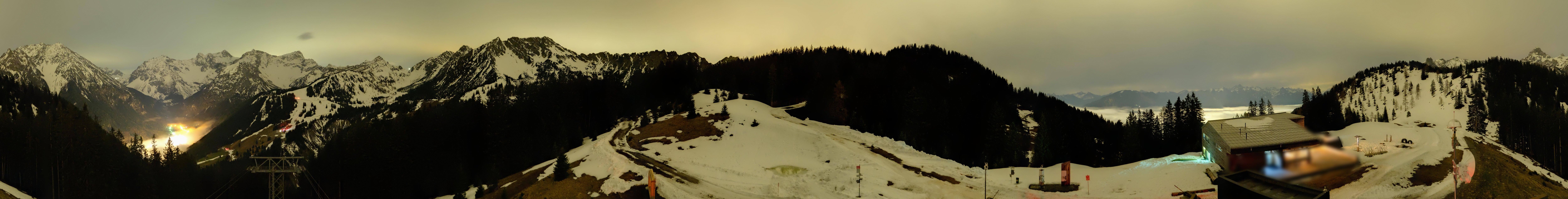 Archiv Foto Webcam Panoramablick Brandnertal, Vorarlberg