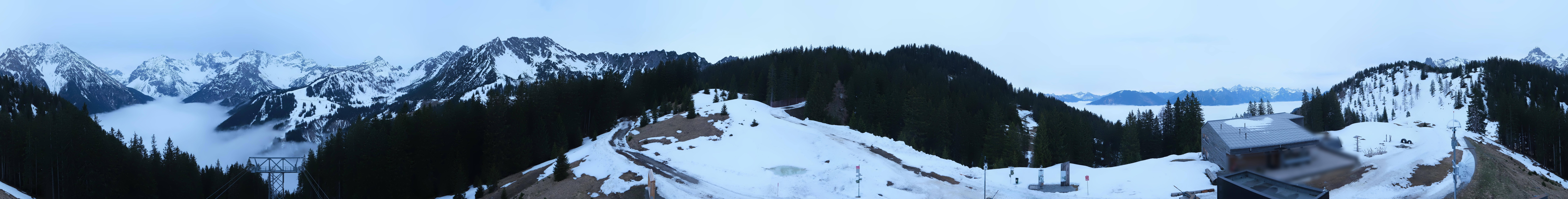 Archiv Foto Webcam Panoramablick Brandnertal, Vorarlberg