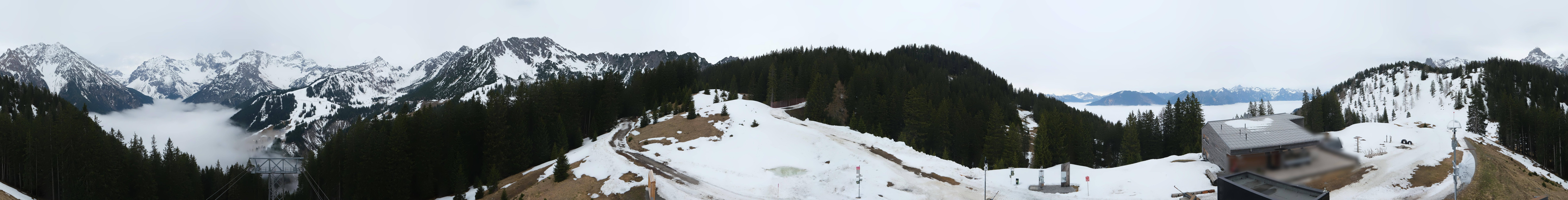 Archiv Foto Webcam Panoramablick Brandnertal, Vorarlberg