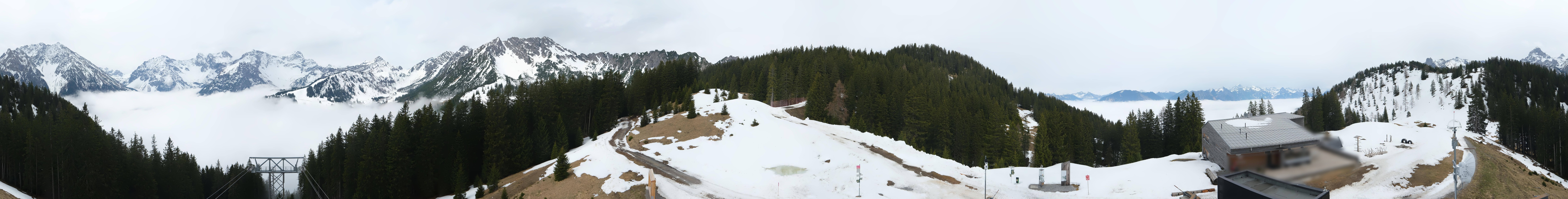 Archiv Foto Webcam Panoramablick Brandnertal, Vorarlberg