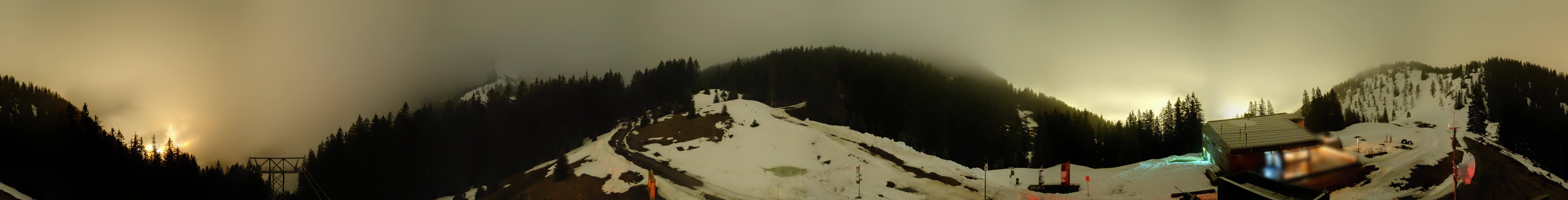 Archived image Webcam Panoramic view valley "Brandnertal", Vorarlberg