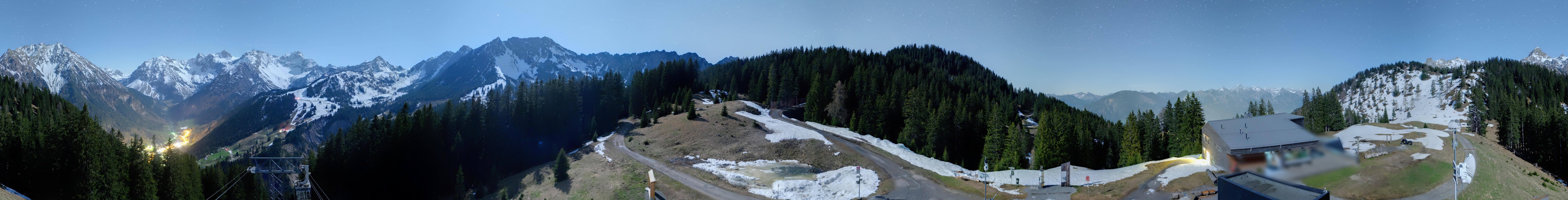 Archiv Foto Webcam Panoramablick Brandnertal, Vorarlberg