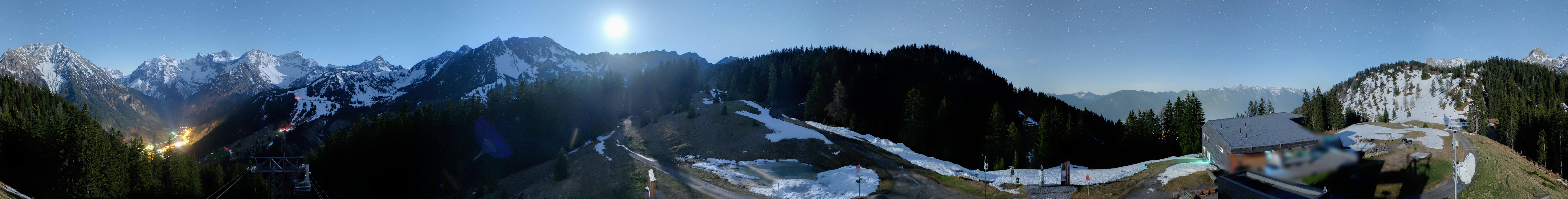 Archiv Foto Webcam Panoramablick Brandnertal, Vorarlberg