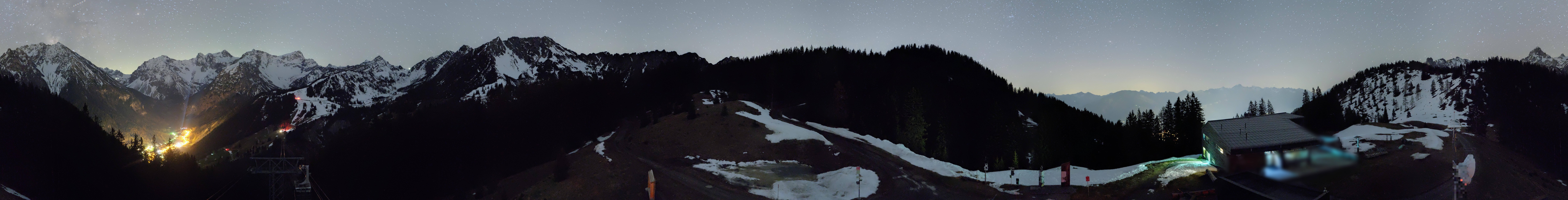 Archiv Foto Webcam Panoramablick Brandnertal, Vorarlberg