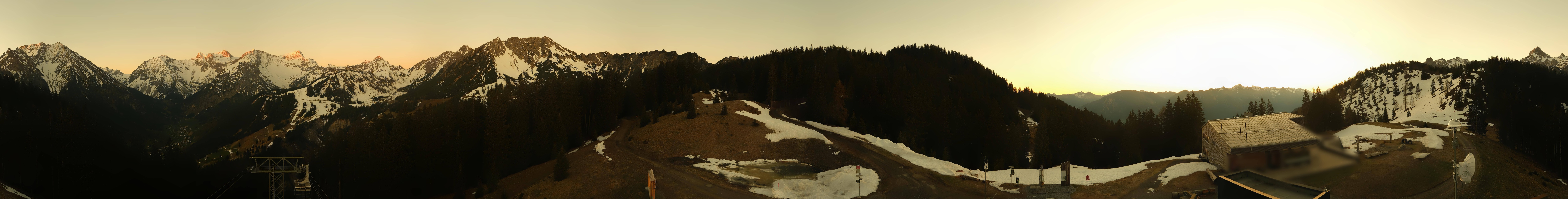 Archiv Foto Webcam Panoramablick Brandnertal, Vorarlberg