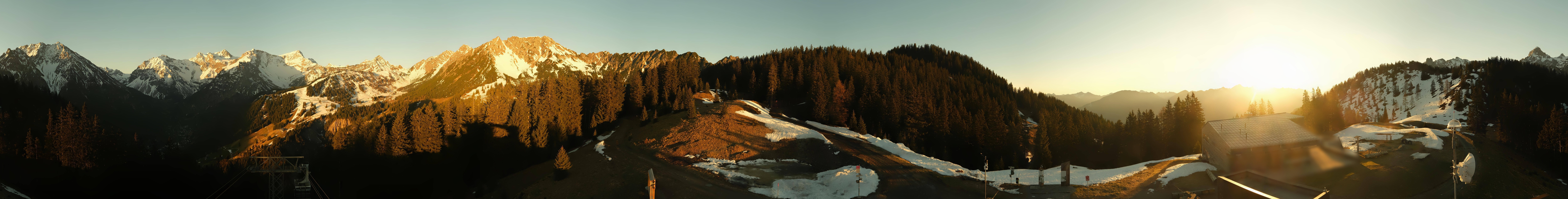 Archiv Foto Webcam Panoramablick Brandnertal, Vorarlberg