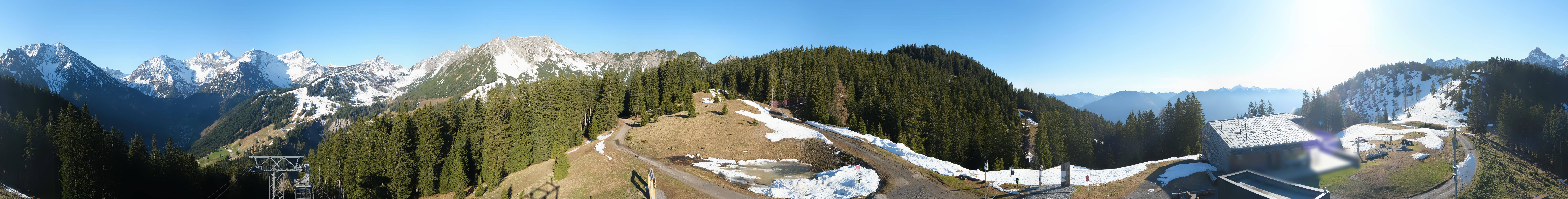 Archiv Foto Webcam Panoramablick Brandnertal, Vorarlberg