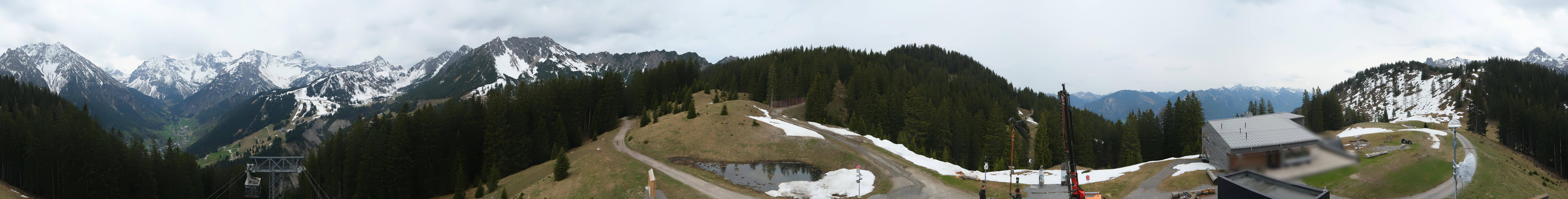 Archiv Foto Webcam Panoramablick Brandnertal, Vorarlberg