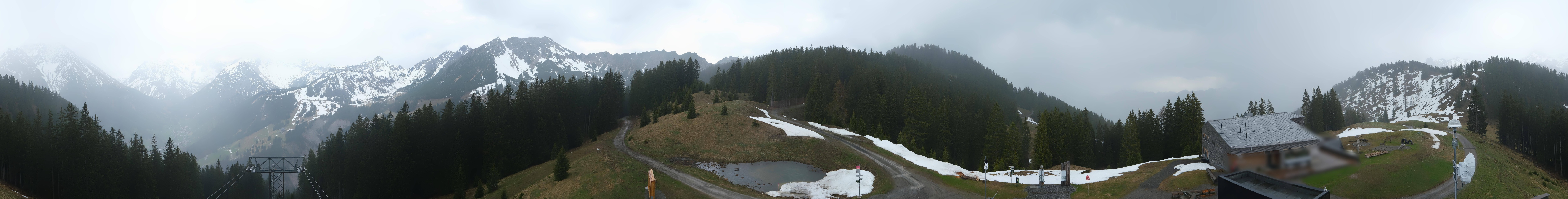 Archiv Foto Webcam Panoramablick Brandnertal, Vorarlberg