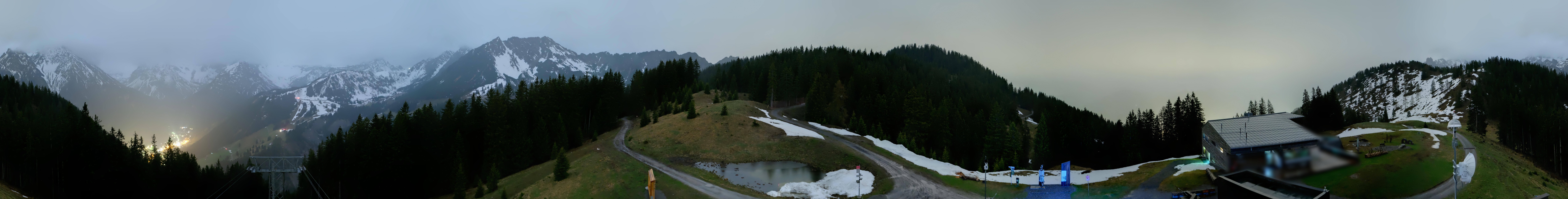 Archiv Foto Webcam Panoramablick Brandnertal, Vorarlberg