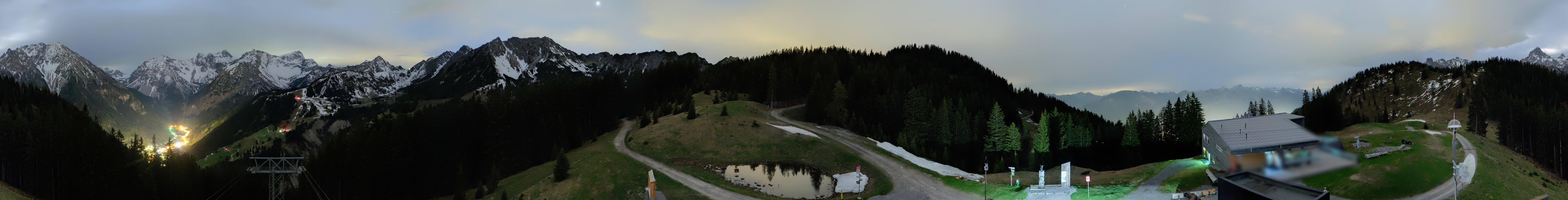 Archiv Foto Webcam Panoramablick Brandnertal, Vorarlberg