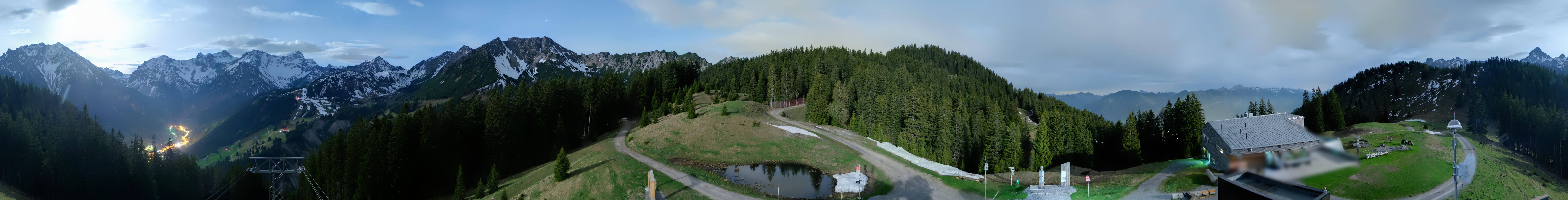 Archiv Foto Webcam Panoramablick Brandnertal, Vorarlberg