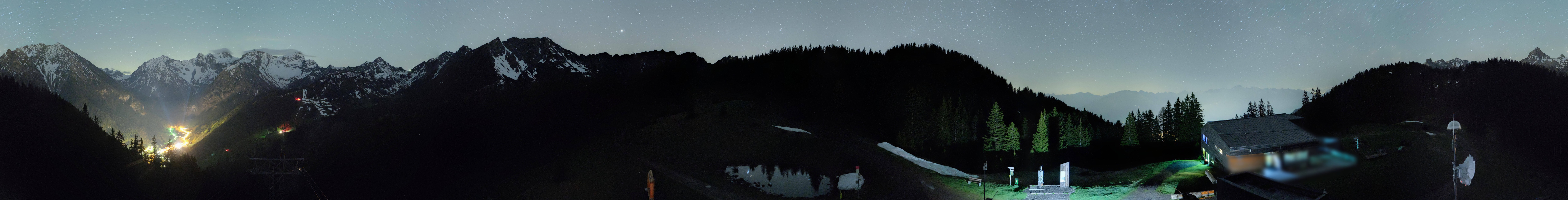 Archiv Foto Webcam Panoramablick Brandnertal, Vorarlberg