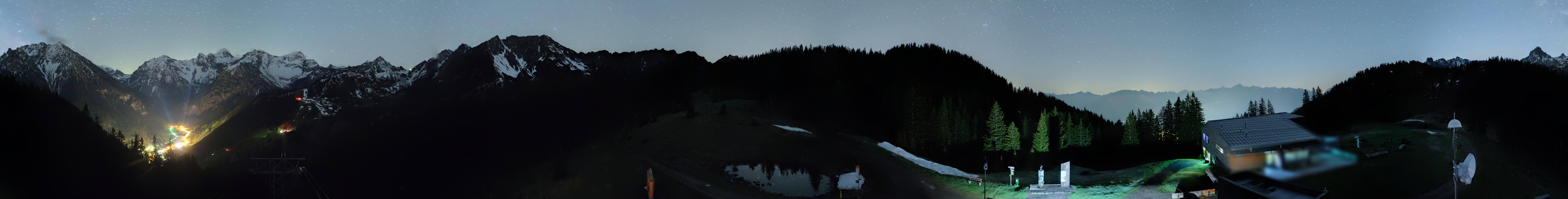 Archiv Foto Webcam Panoramablick Brandnertal, Vorarlberg