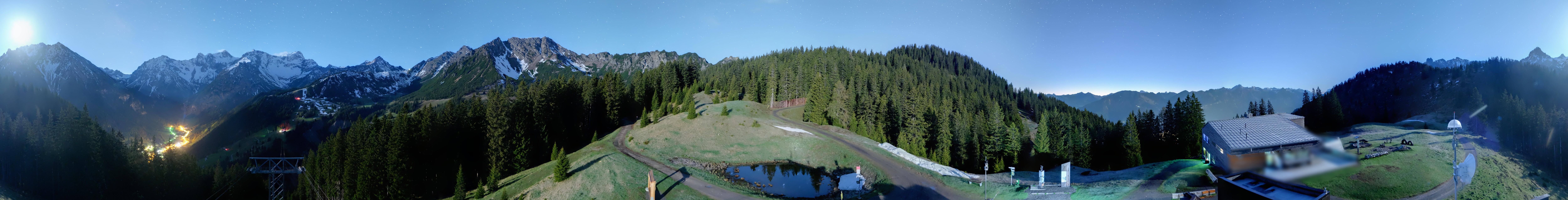Archiv Foto Webcam Panoramablick Brandnertal, Vorarlberg