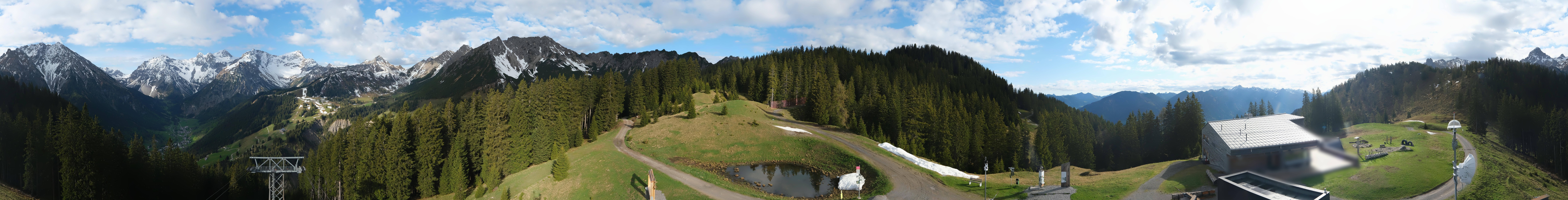 Archiv Foto Webcam Panoramablick Brandnertal, Vorarlberg