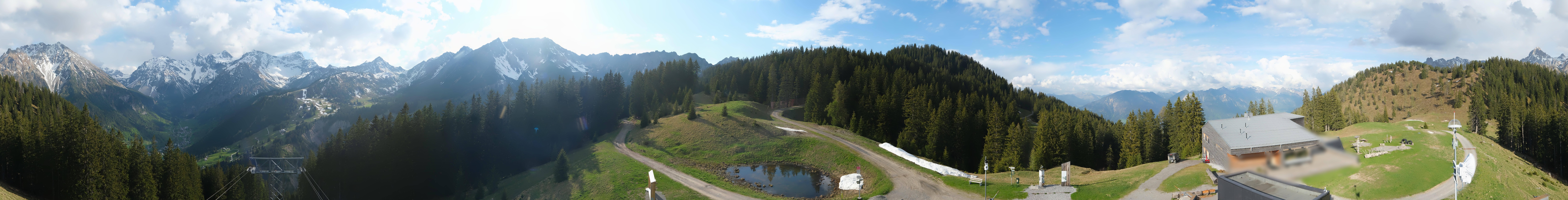 Archiv Foto Webcam Panoramablick Brandnertal, Vorarlberg
