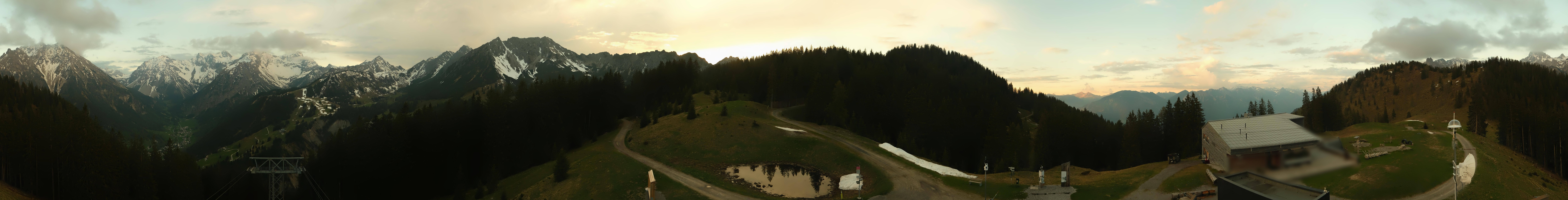 Archiv Foto Webcam Panoramablick Brandnertal, Vorarlberg