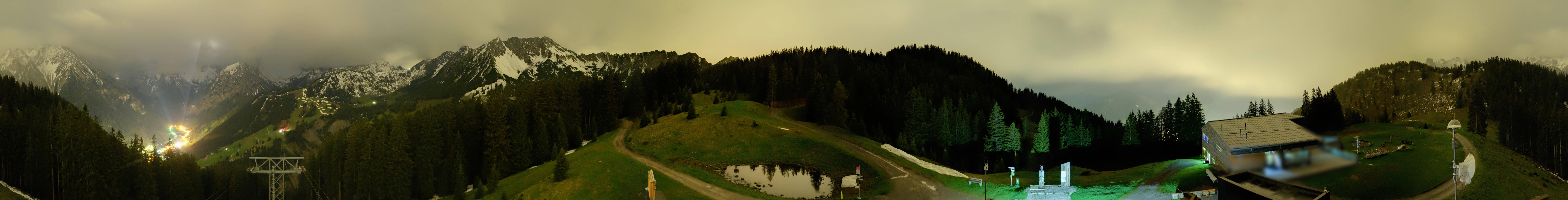 Archiv Foto Webcam Panoramablick Brandnertal, Vorarlberg