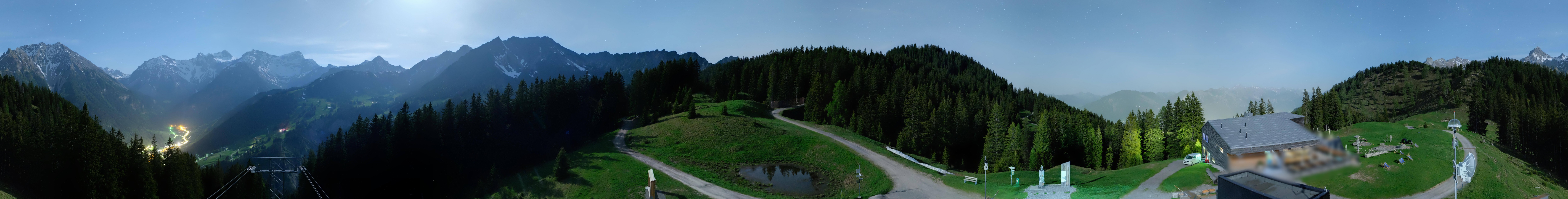 Archiv Foto Webcam Panoramablick Brandnertal, Vorarlberg