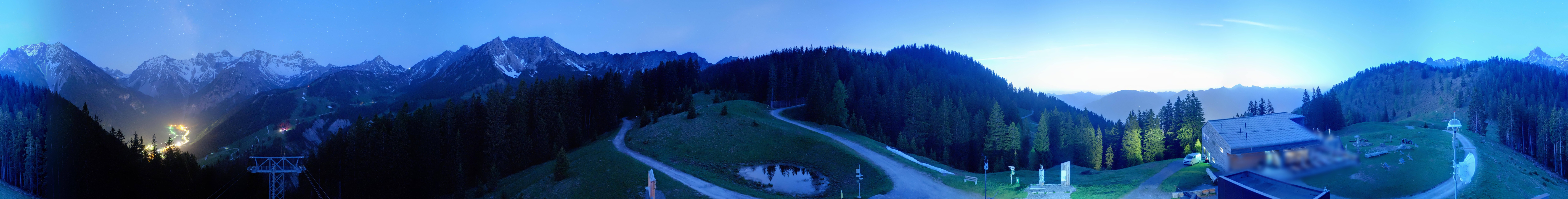 Archiv Foto Webcam Panoramablick Brandnertal, Vorarlberg