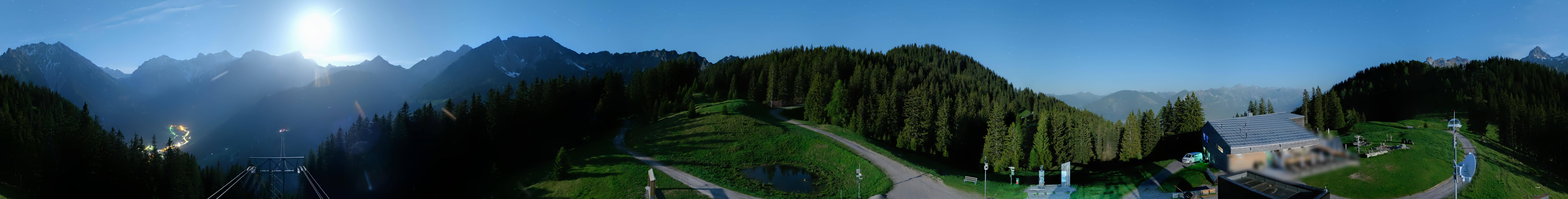 Archived image Webcam Panoramic view valley "Brandnertal", Vorarlberg